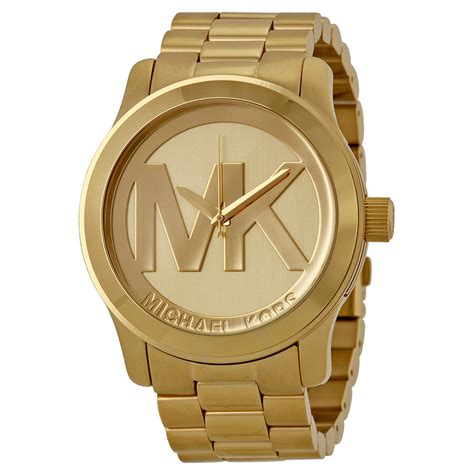 michael kors bracelets gold|Michael Kors gold bracelet watch.